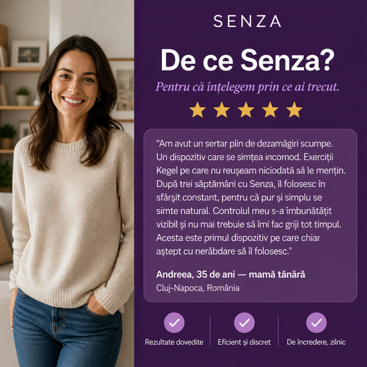 Senza™ Activator 4-in-1 für den Beckenboden